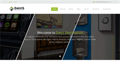 Desktop Screenshot of davisdistribution.com